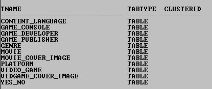 sqlPlus_Tables